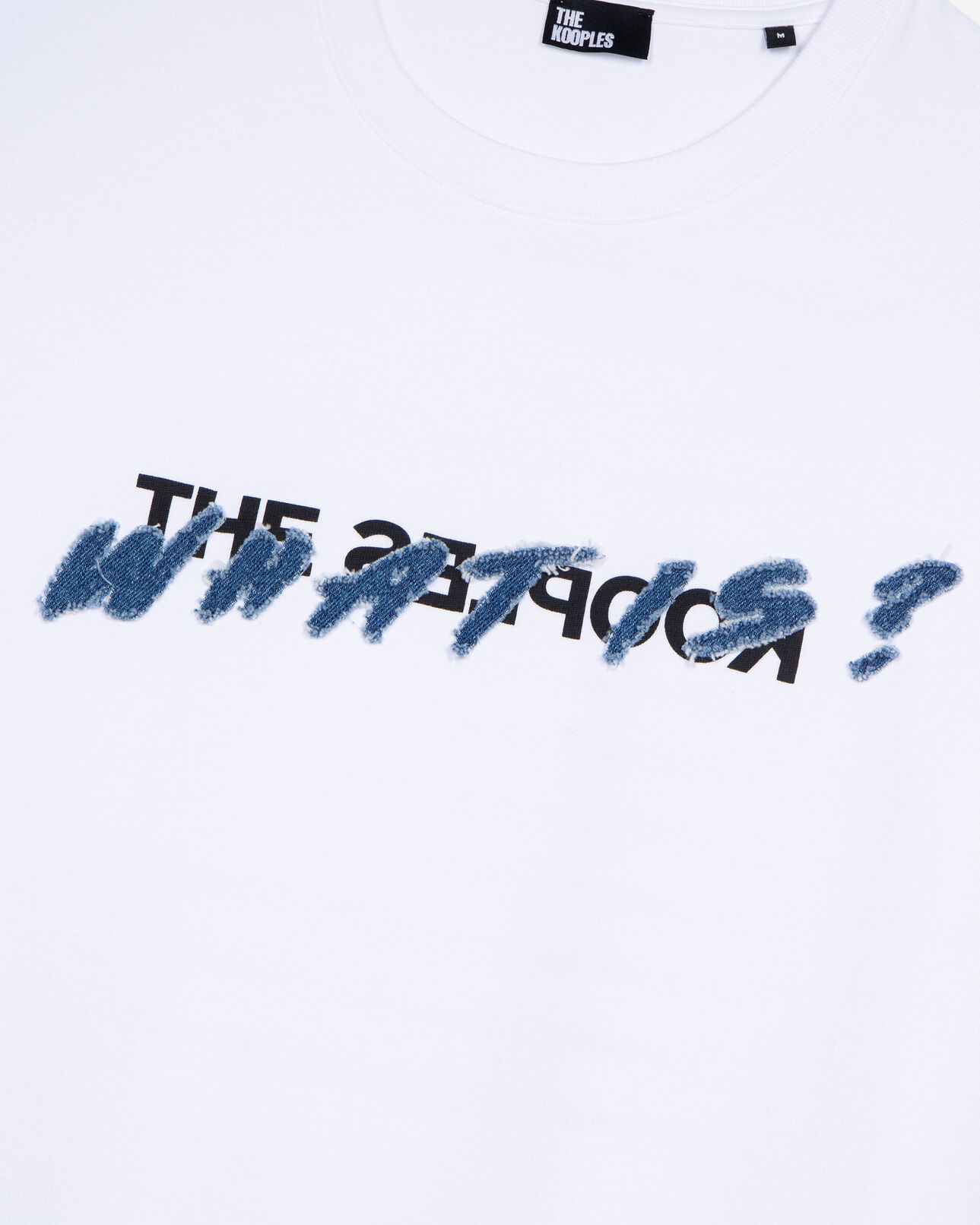 The Kooples HOMME WHITE t-shirt what is blanc