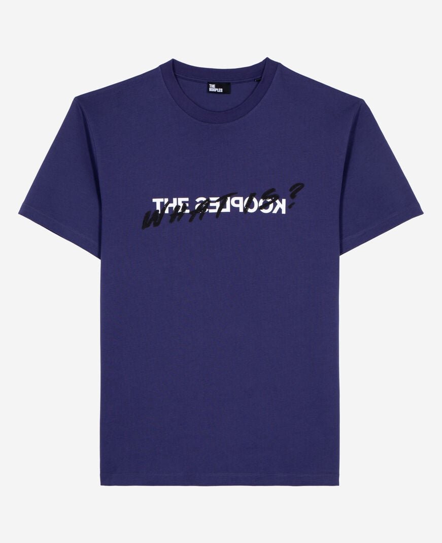 The Kooples HOMME BLUE ATLANTIQUE t-shirt what is bleu nuit