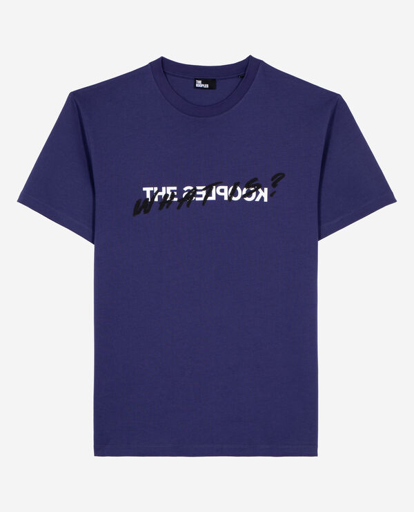 The Kooples HOMME BLUE ATLANTIQUE t-shirt what is bleu nuit