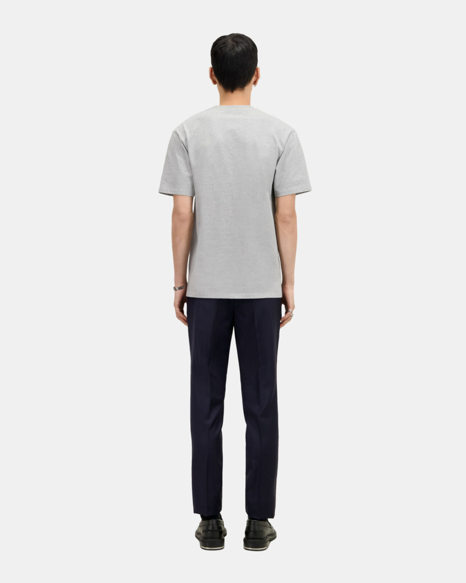 Camiseta hombre gris claro Sneaky snake, LIGHT GREY CHINE, hi-res image number null