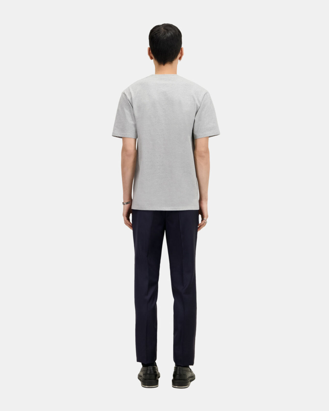 The Kooples HOMBRE LIGHT GREY CHINE camiseta hombre gris claro sneaky snake