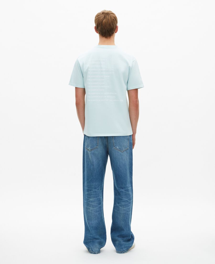 The Kooples HOMME BABY BLUE t-shirt what is bleu ciel