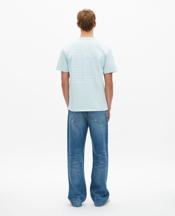 The Kooples HOMME BABY BLUE t-shirt what is bleu ciel