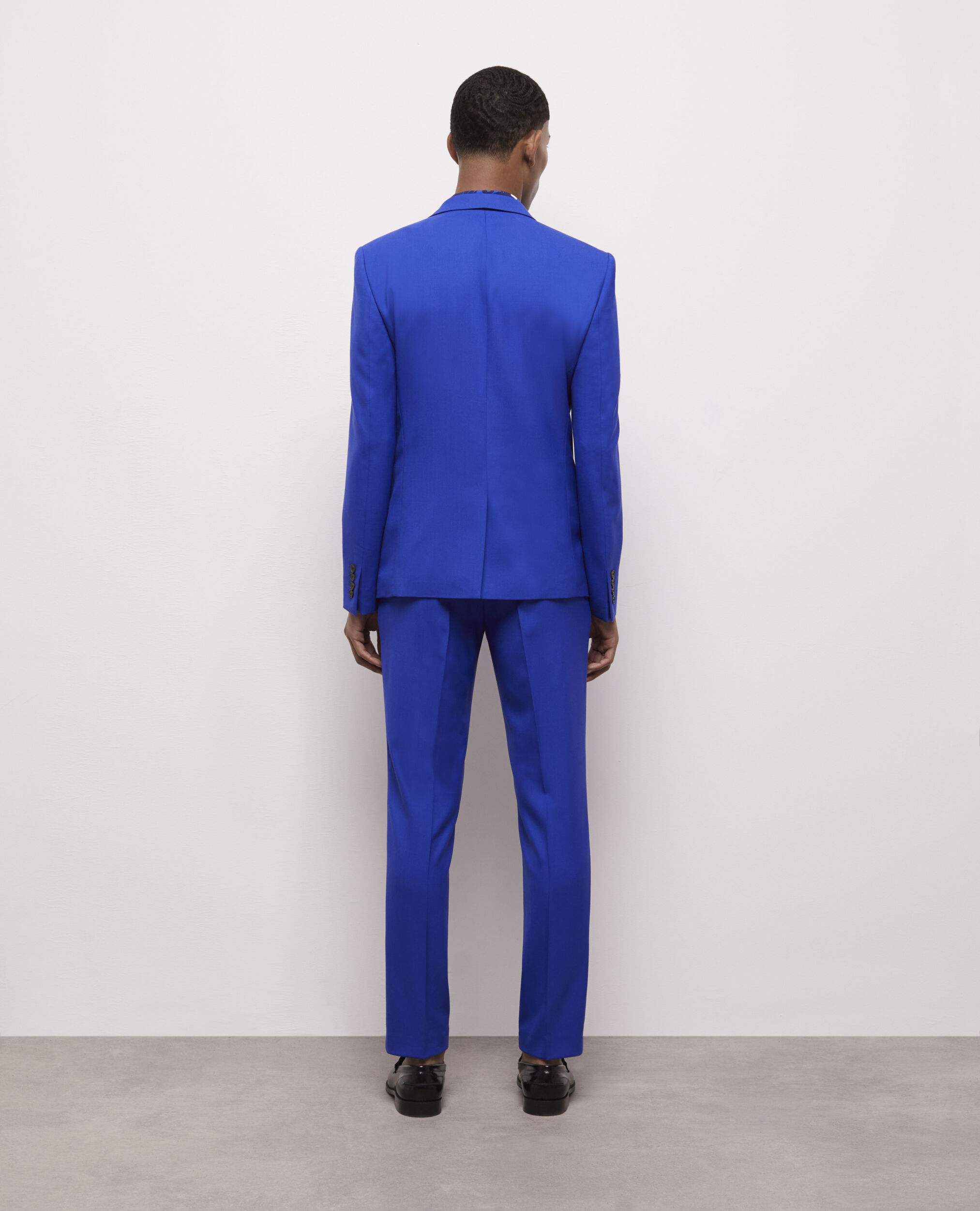 Blue suit coats cheap