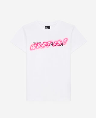 The Kooples WOMEN WHITE what is neon white t-shirt