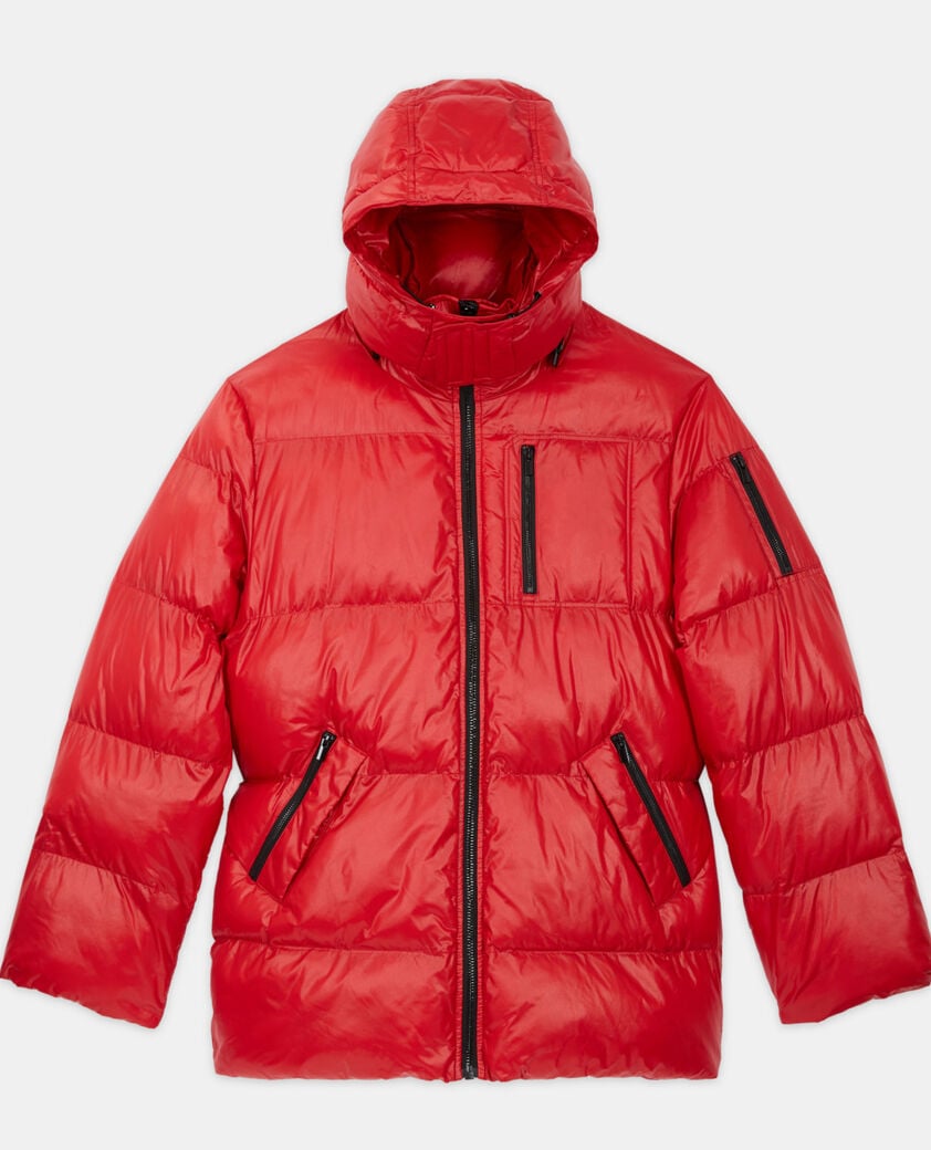 The Kooples HERREN TANGO RED rote daunenjacke