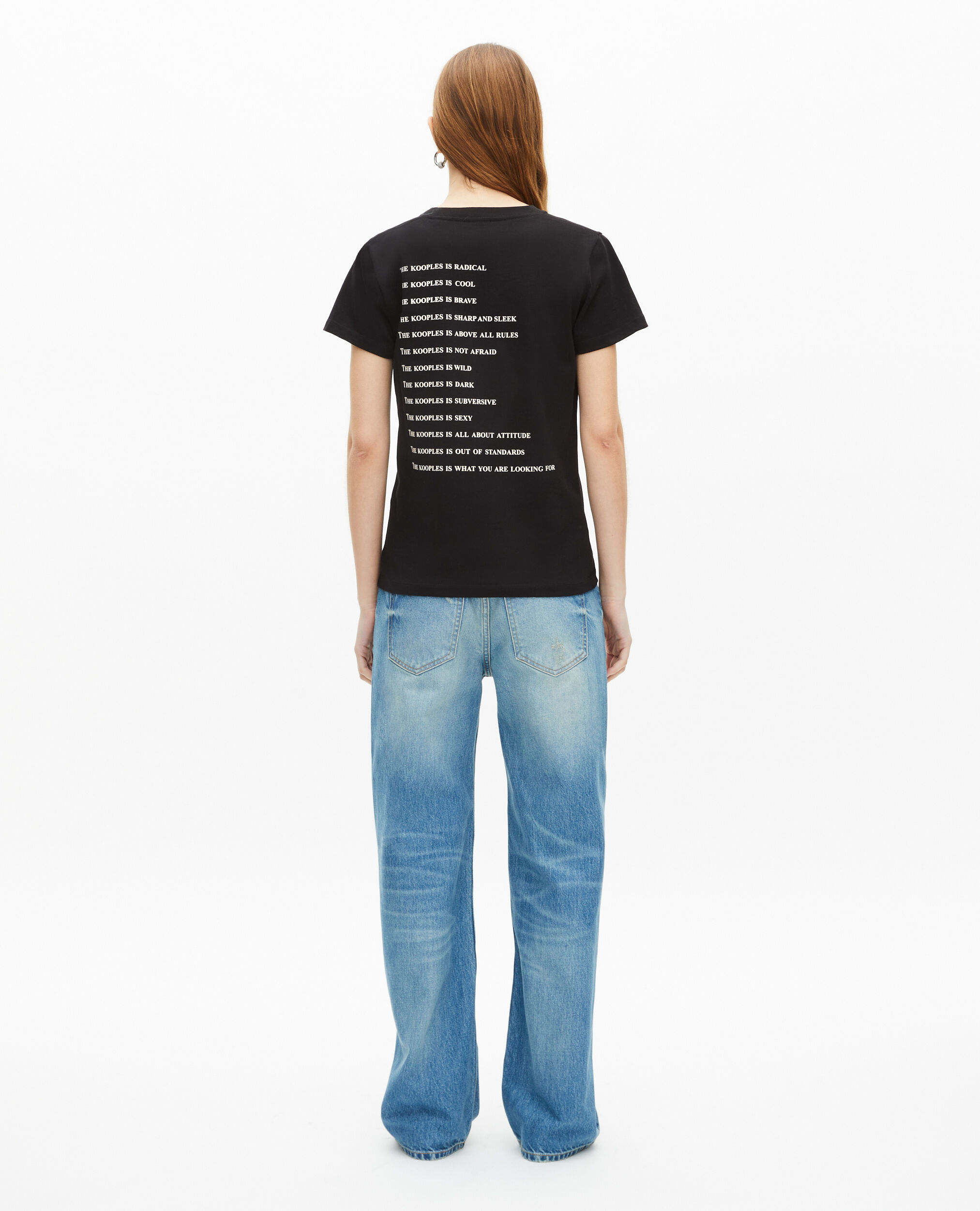 What is black neon effect t-shirt, BLACK, hi-res image number null