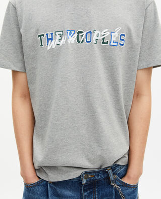The Kooples MEN GREY MELANGE what is grey t-shirt