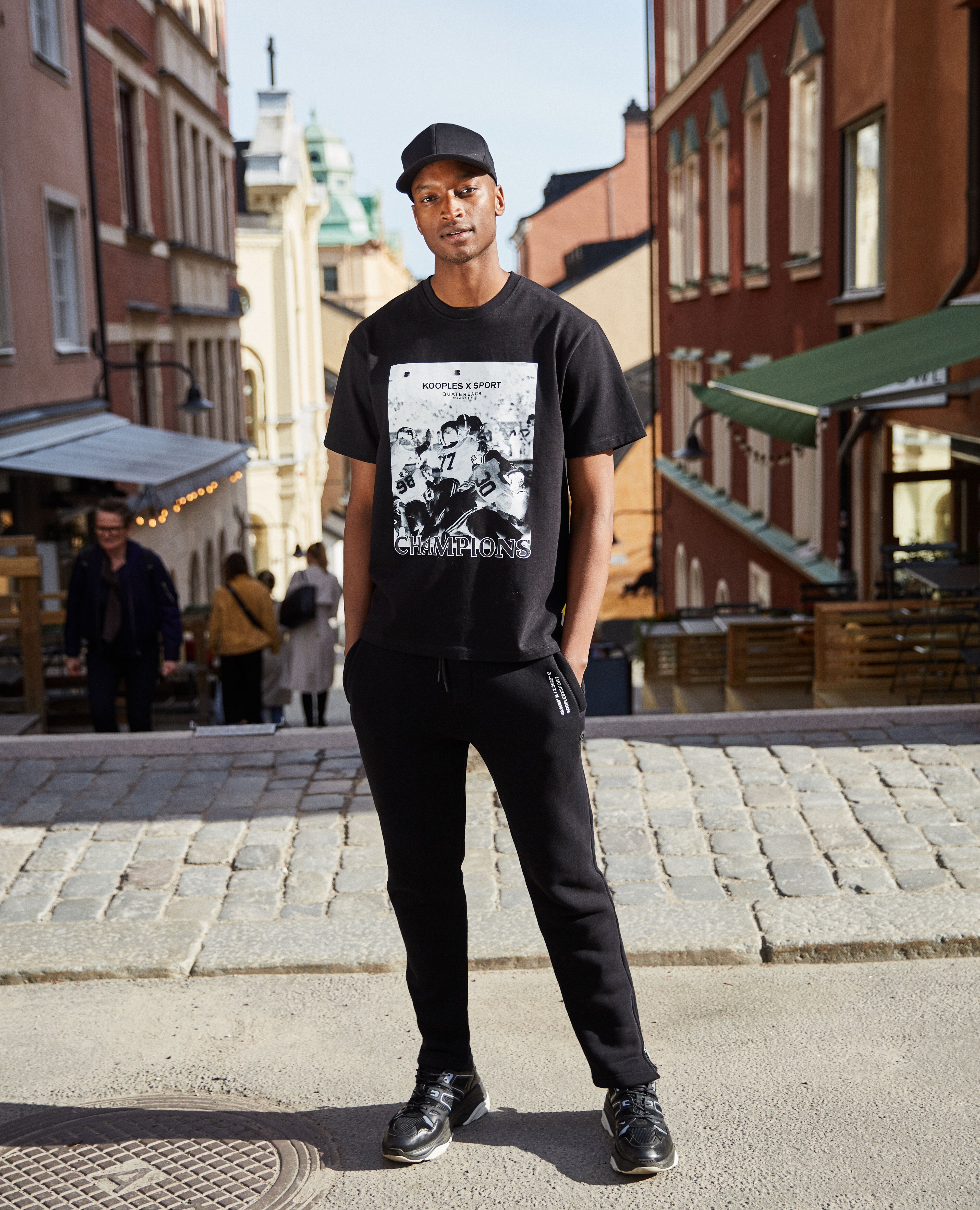 Black sport joggers new arrivals