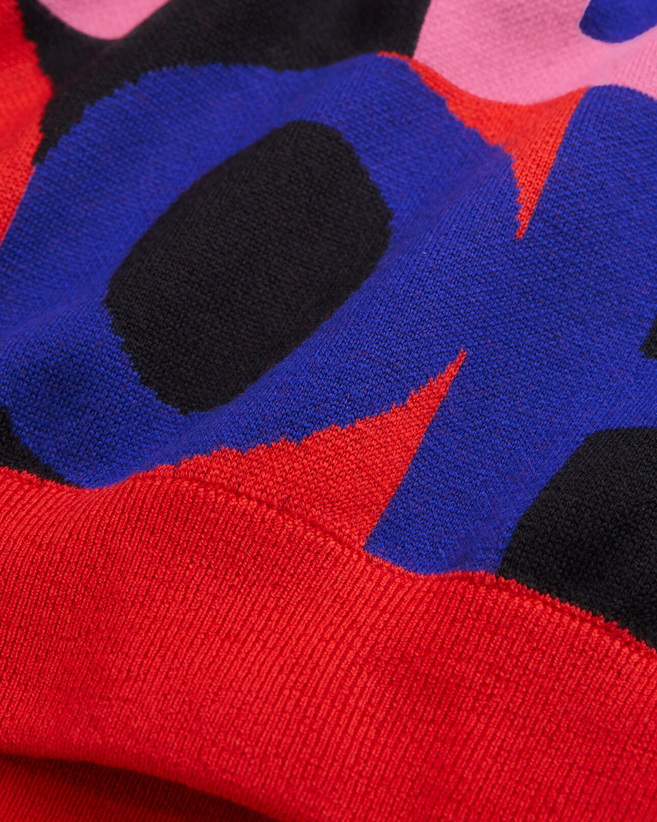 The Kooples MUJER MULTICOLOR jersey merino logotipo the kooples multicolor