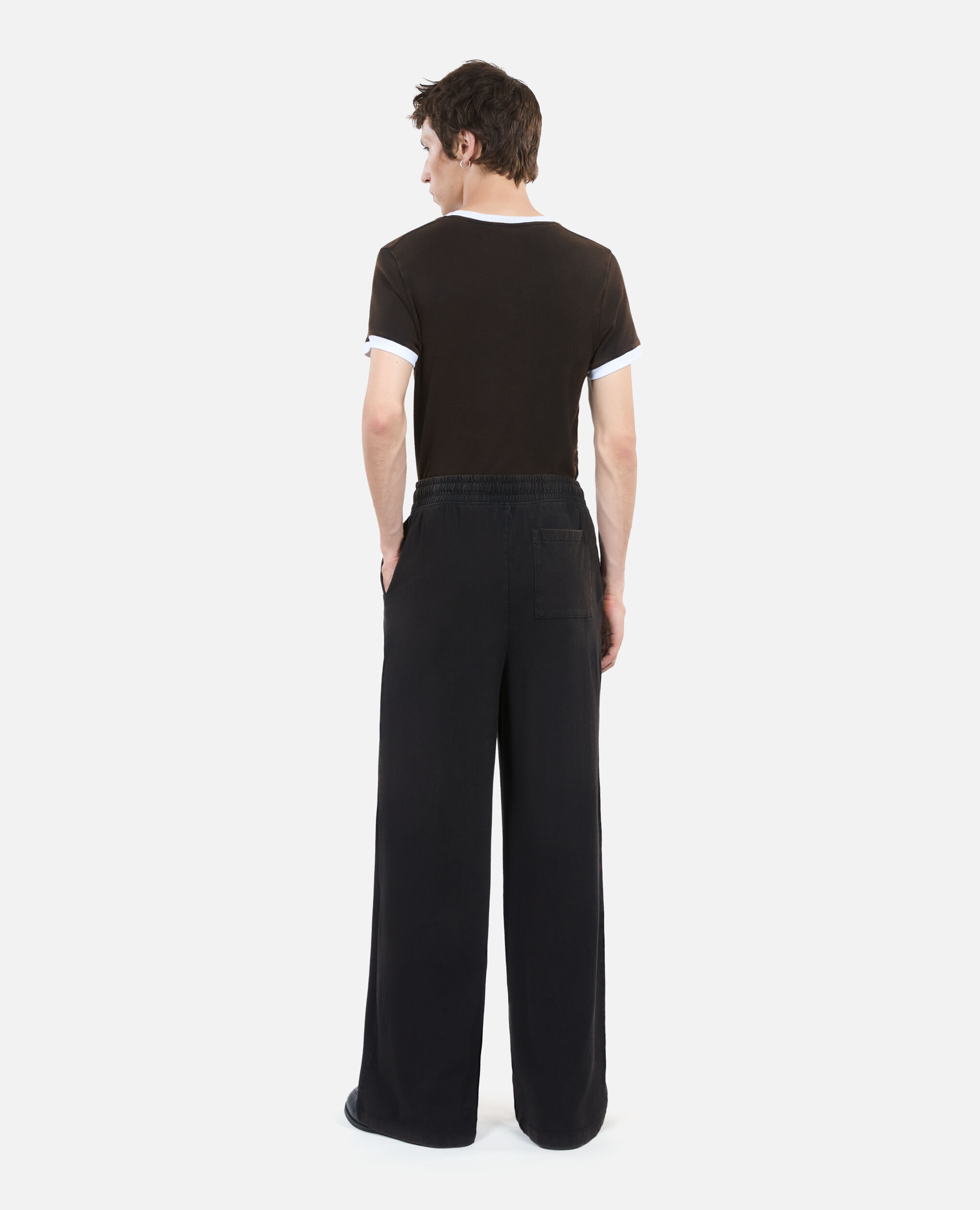 Black blazon tracksuit trousers, BLACK WASHED, hi-res image number null