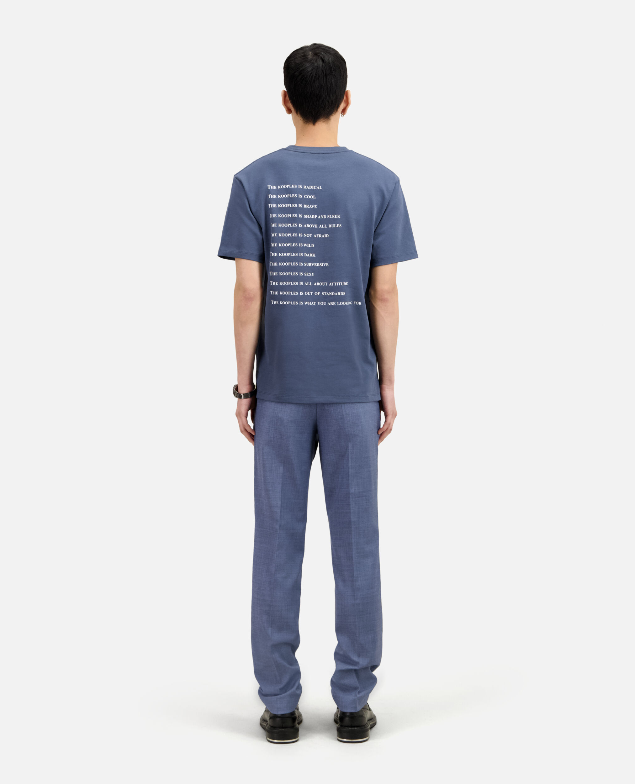 What is midnight blue T-shirt, DARK NAVY / DARK NAVY, hi-res image number null