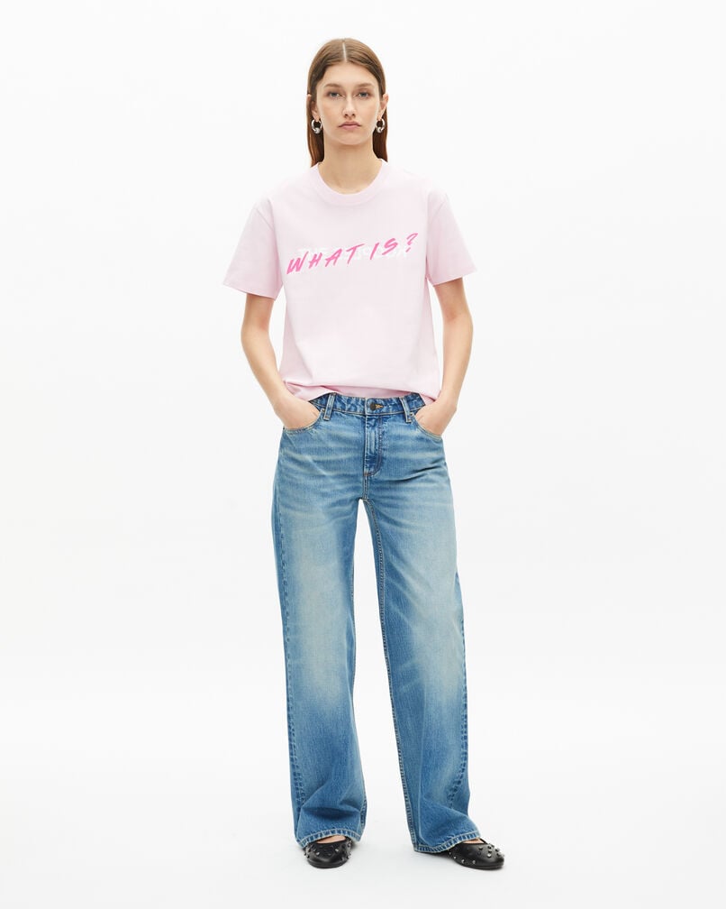 The Kooples FEMME PALE PINK t-shirt what is rose