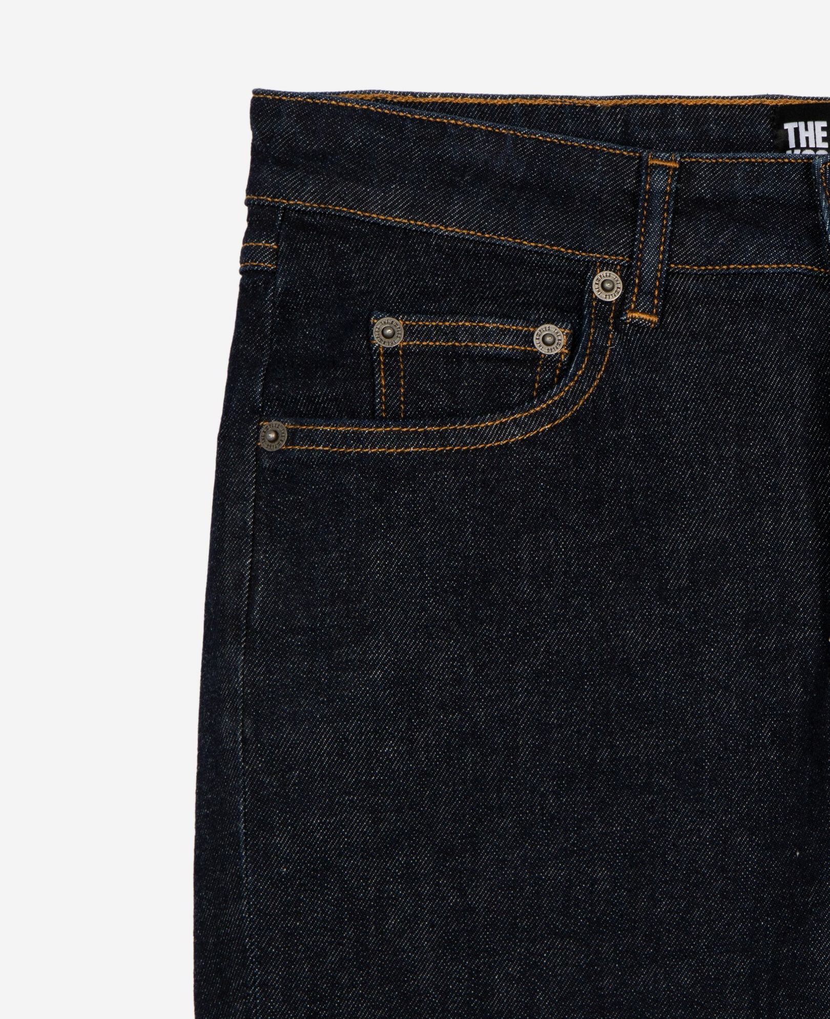 The Kooples WOMEN BLUE ELECTRIC dark blue straight jeans
