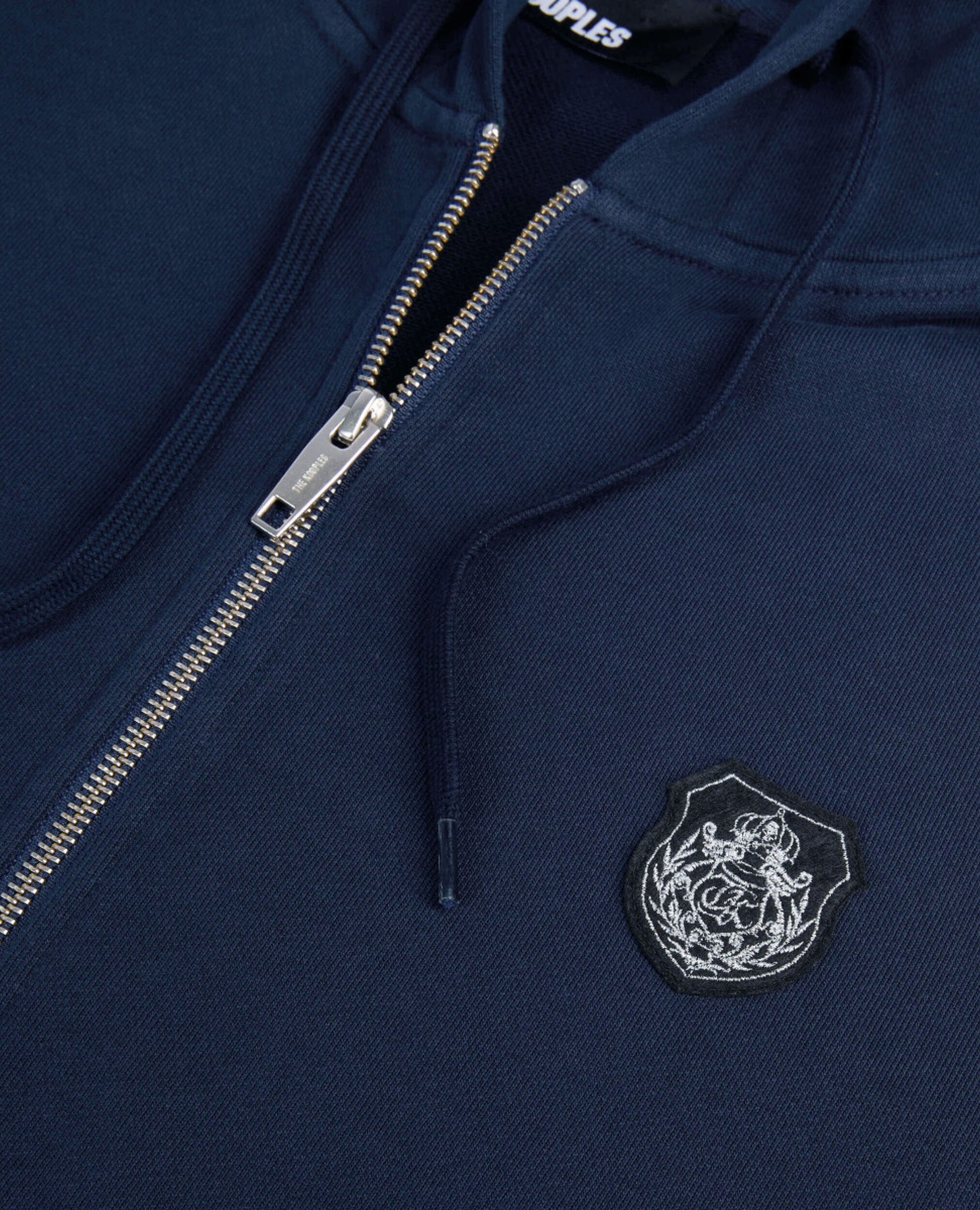 Blue Blazon hoodie, DARK BLUE, hi-res image number null