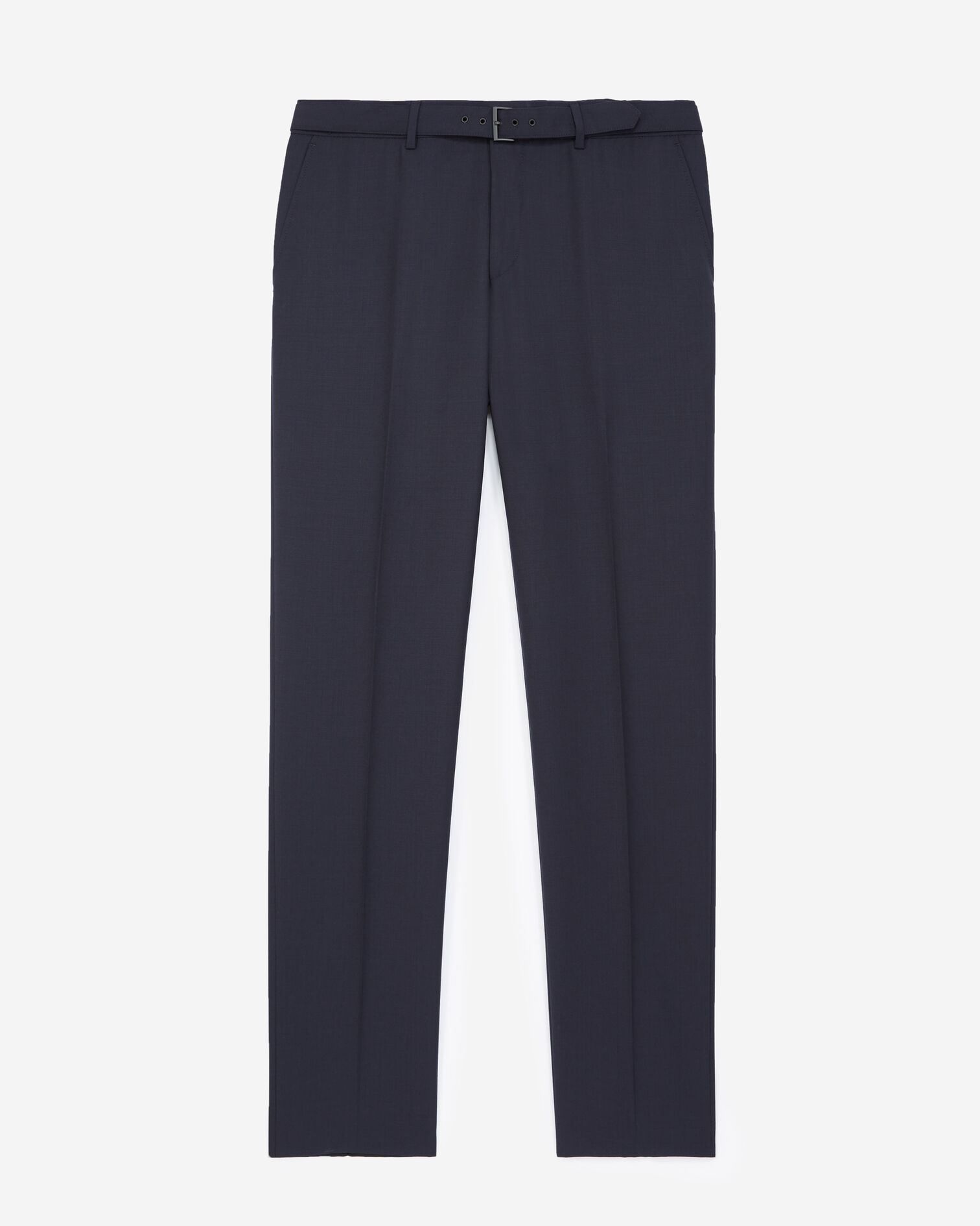 Navy trousers, NAVY, hi-res image number null
