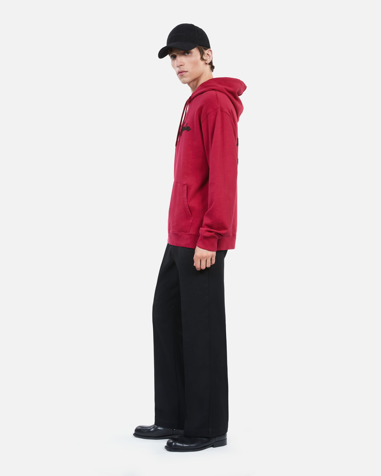 The Kooples MEN BLOOD red logo hoodie