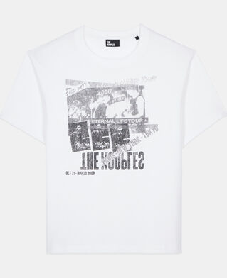 The Kooples DAMEN WHITE wei&szlig;es t-shirt &bdquo;eternal life tour&ldquo;