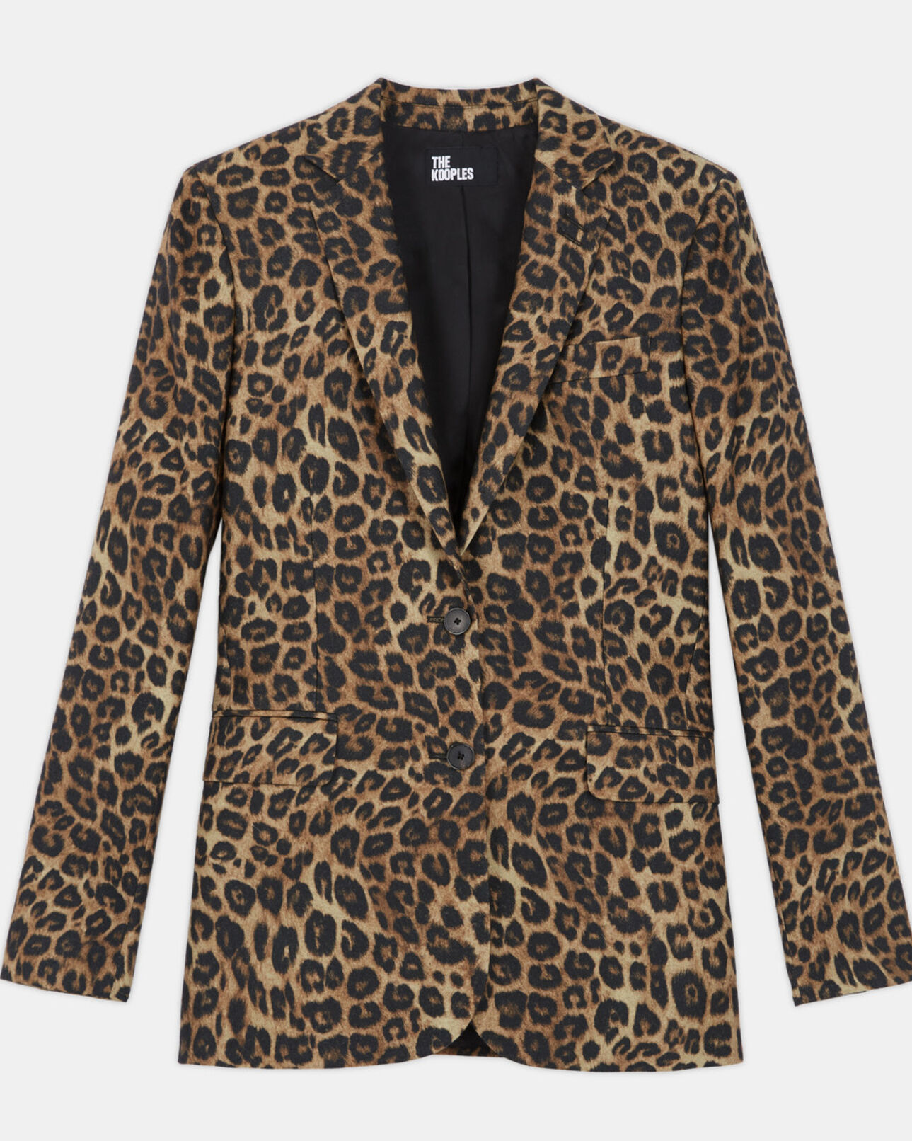 The Kooples FEMME LEOPARD veste droite léopard