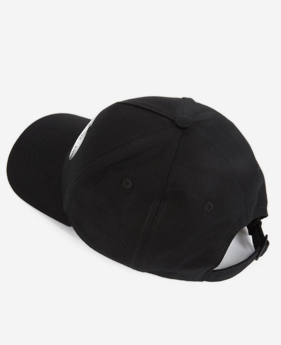 The Kooples UNISEX BLACK schwarze baumwollkappe