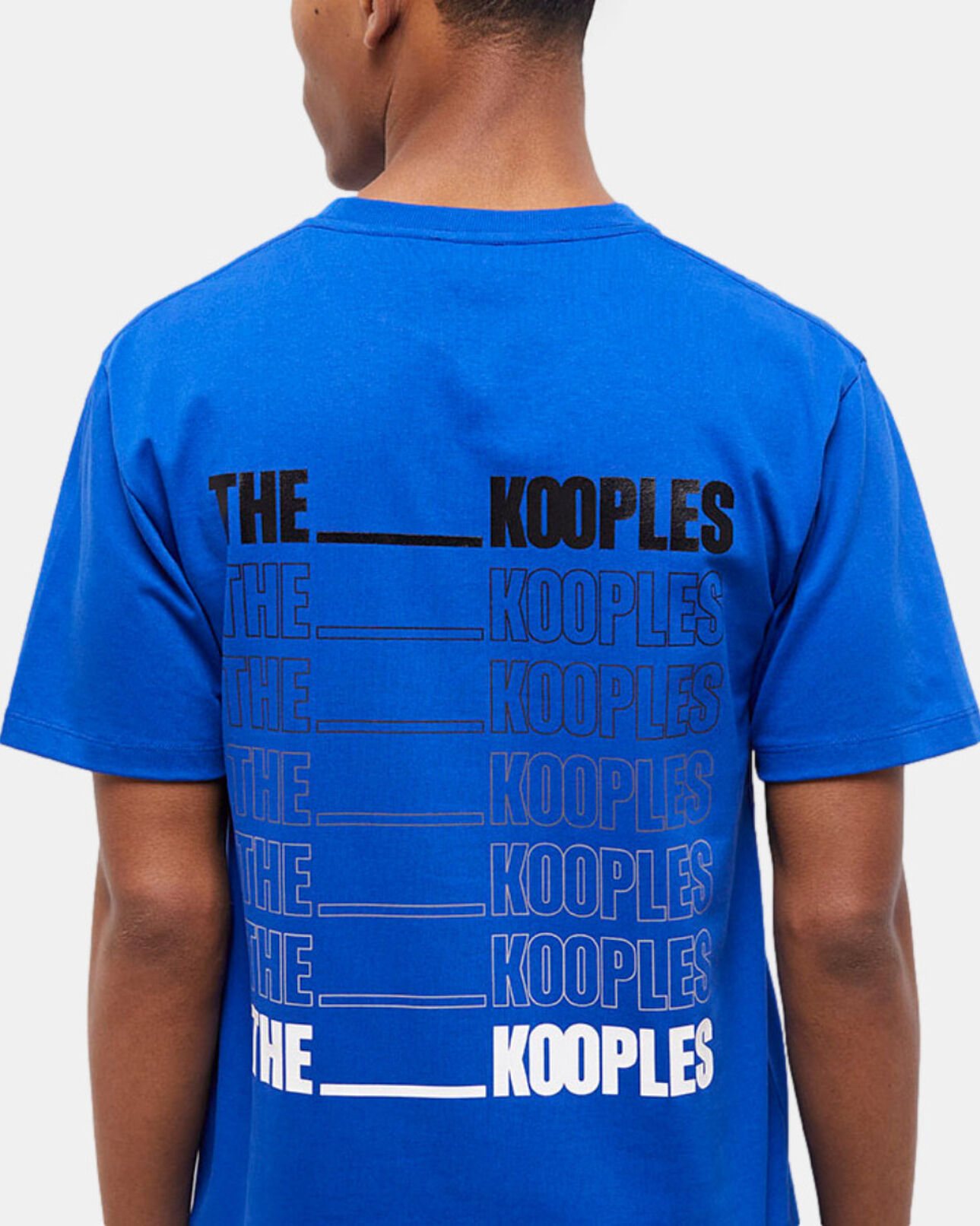 The Kooples HOMME BLUE ELECTRIC t-shirt homme logo the kooples bleu