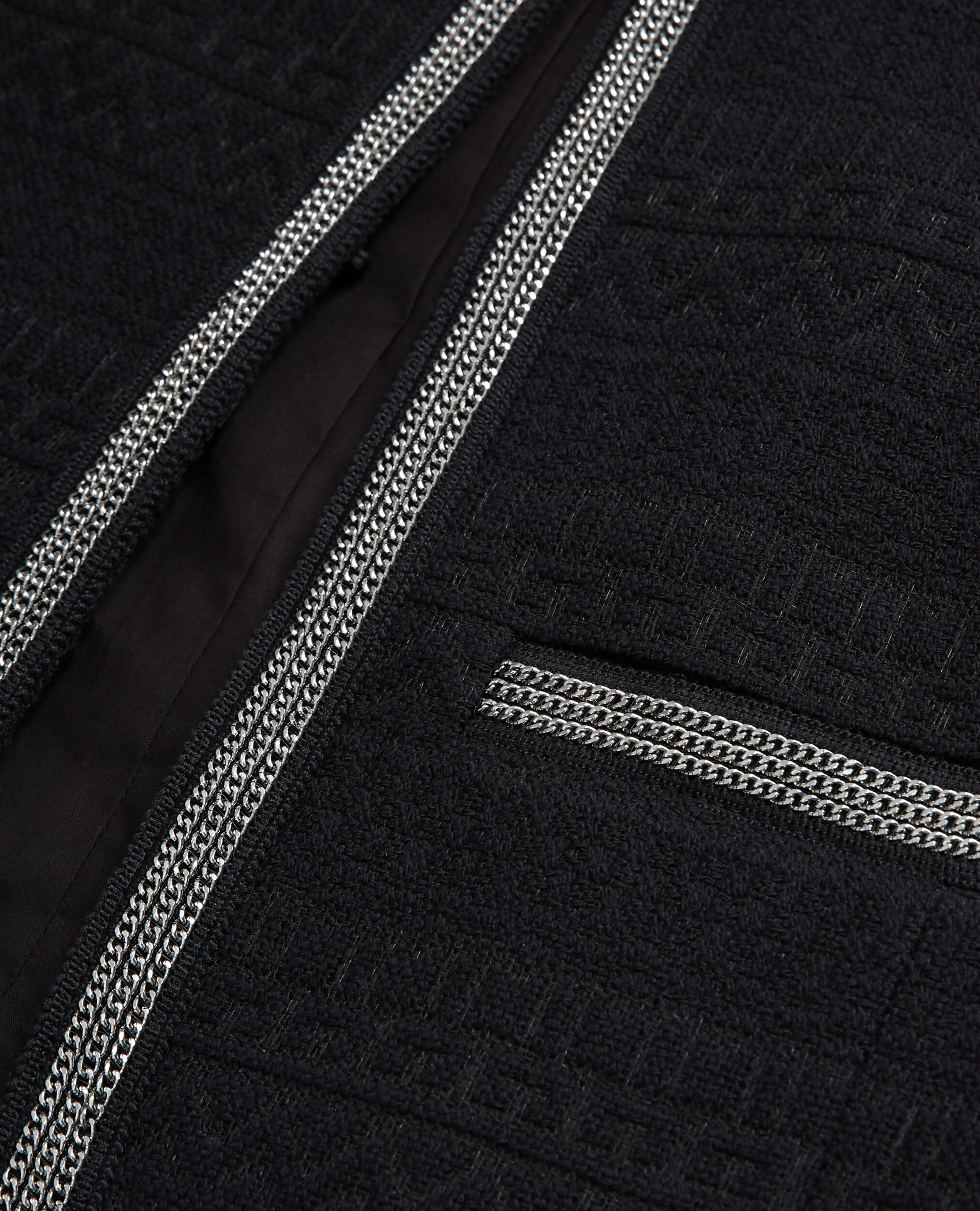 Kurze schwarze Jacke, BLACK, hi-res image number null