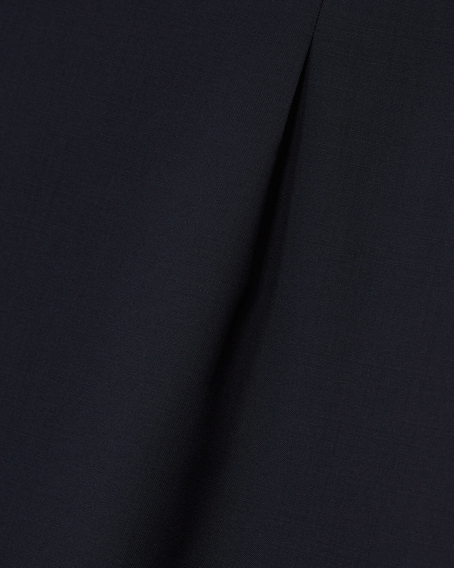 Navy blue pencil skirt in wool with pockets, NAVY, hi-res image number null