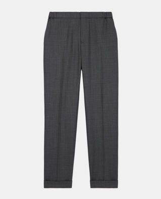 The Kooples HOMME GREY pantalon de costume en laine gris