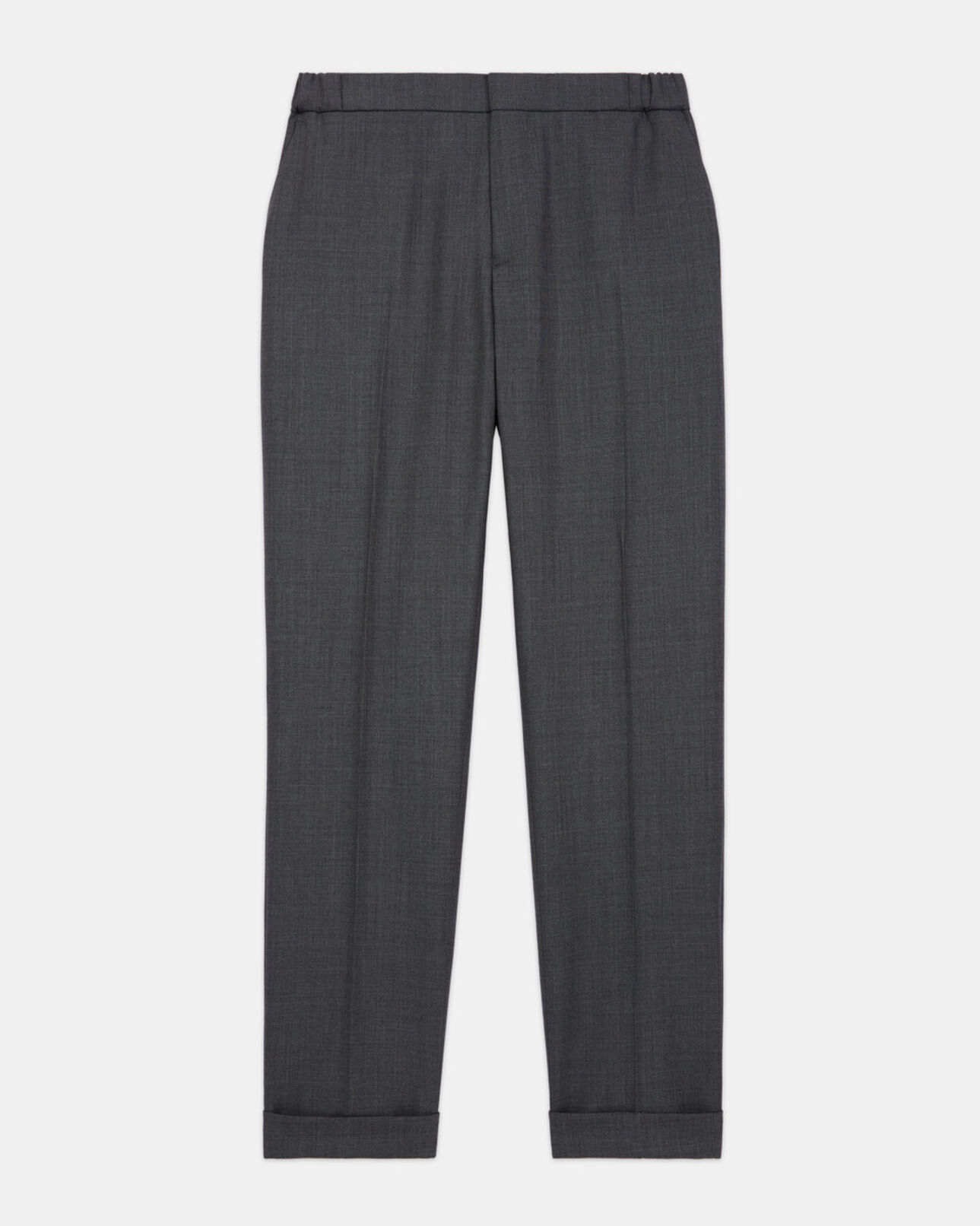 The Kooples HERREN GREY graue anzughose aus wolle