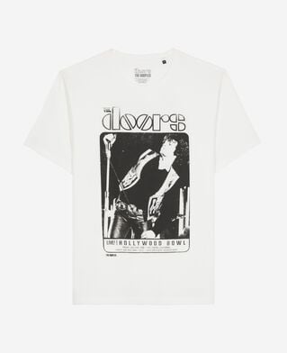 The Kooples MIXTE ECRU t-shirt mixte the doors x the kooples &eacute;cru