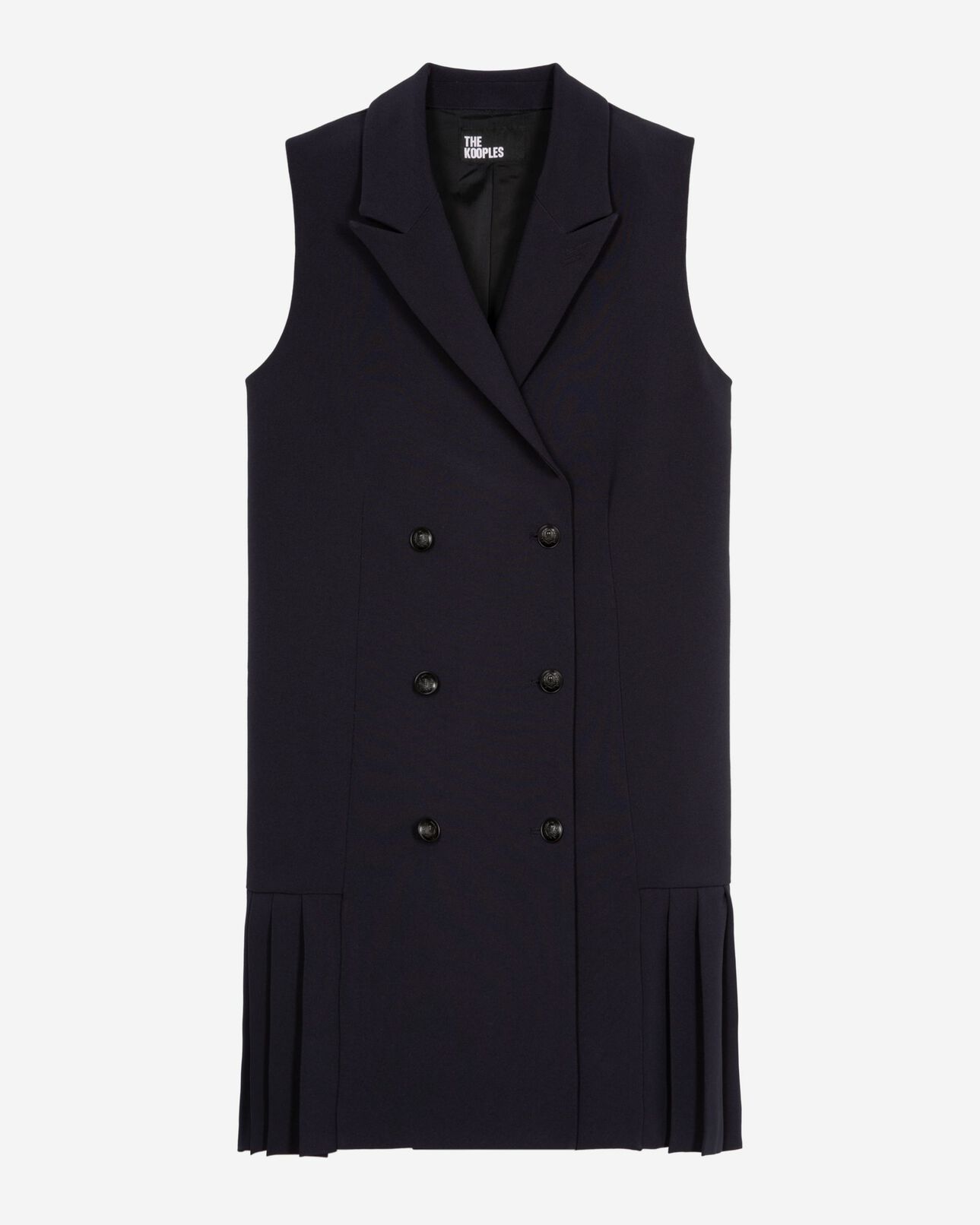The Kooples WOMEN NAVY short navy suit dress