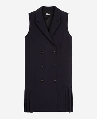 The Kooples WOMEN NAVY short navy suit dress