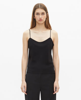 The Kooples FEMME BLACK caraco noir