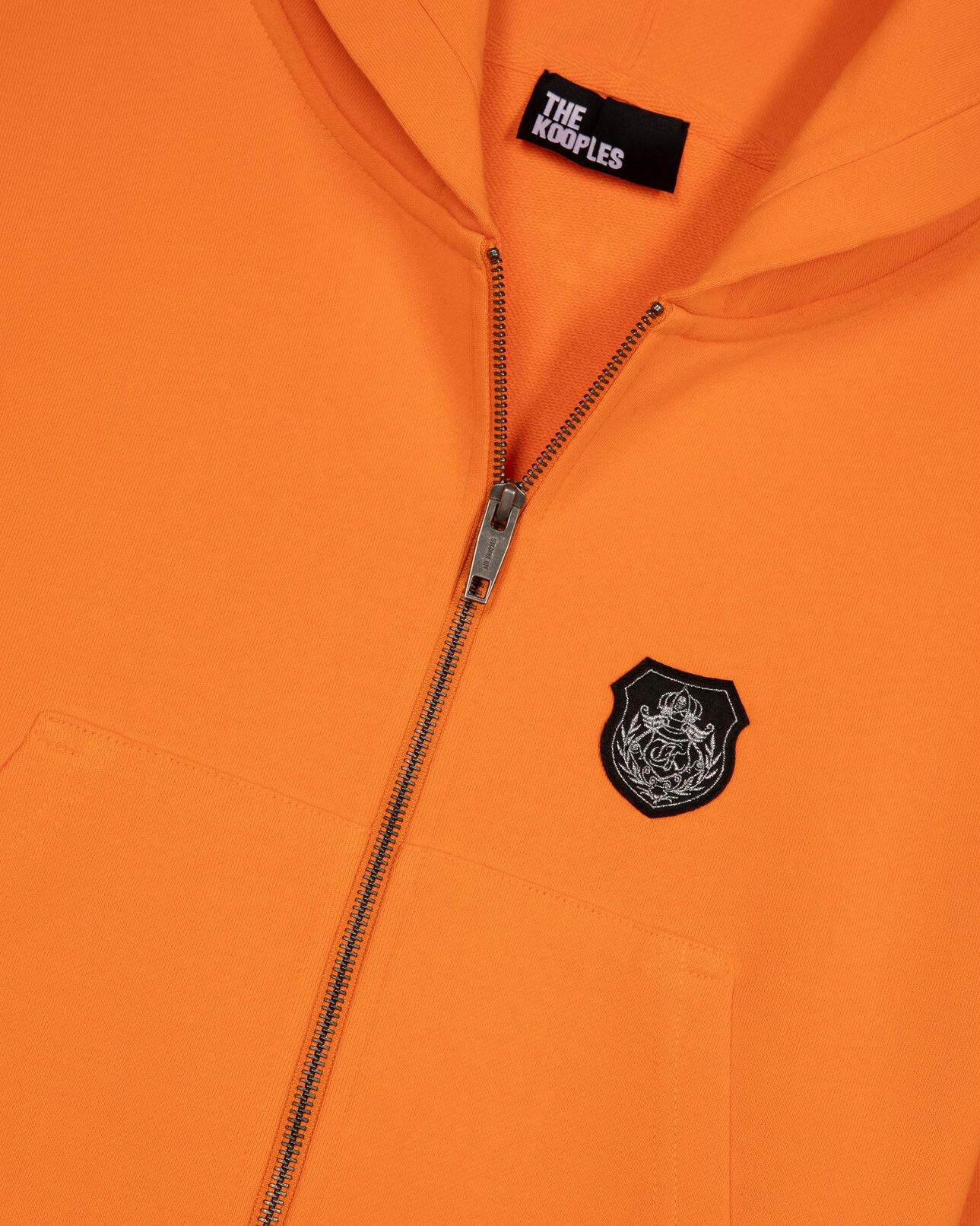 The Kooples FEMME ORANGE sweatshirt à capuche orange