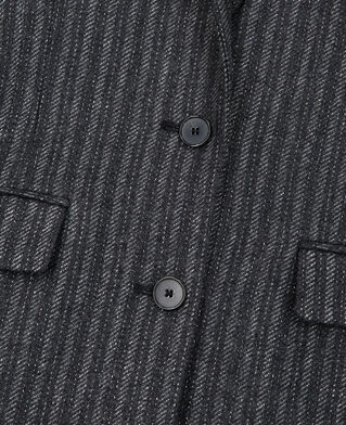 The Kooples F BLACK black striped jacket
