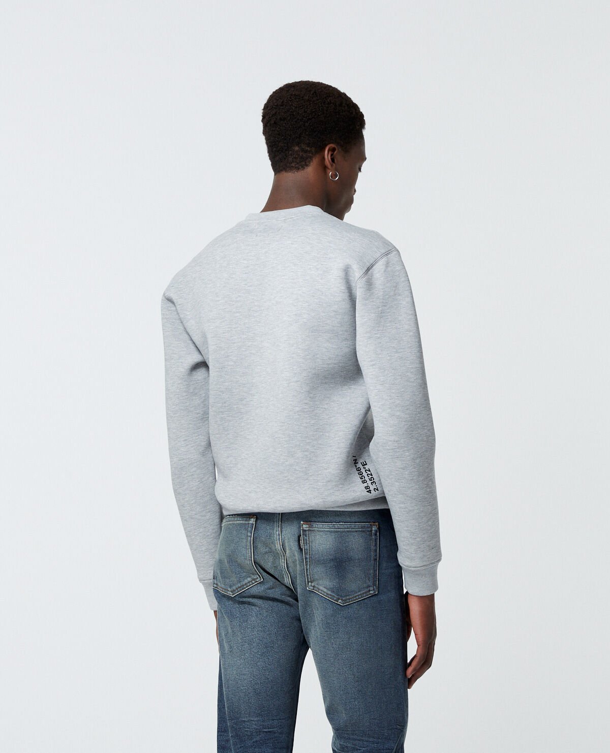 Light gray crewneck sweatshirt best sale
