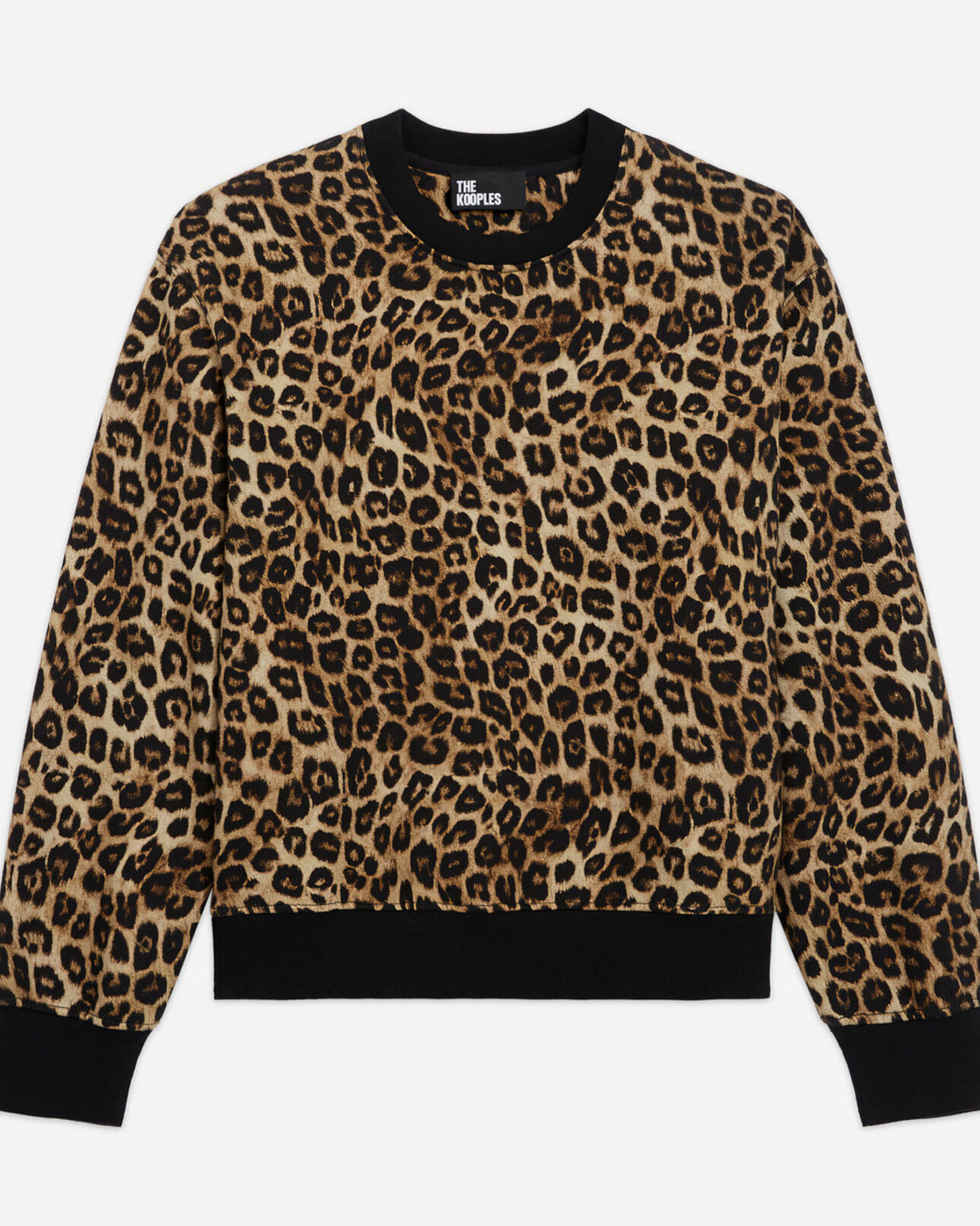 The Kooples MUJER LEOPARD sudadera leopardo