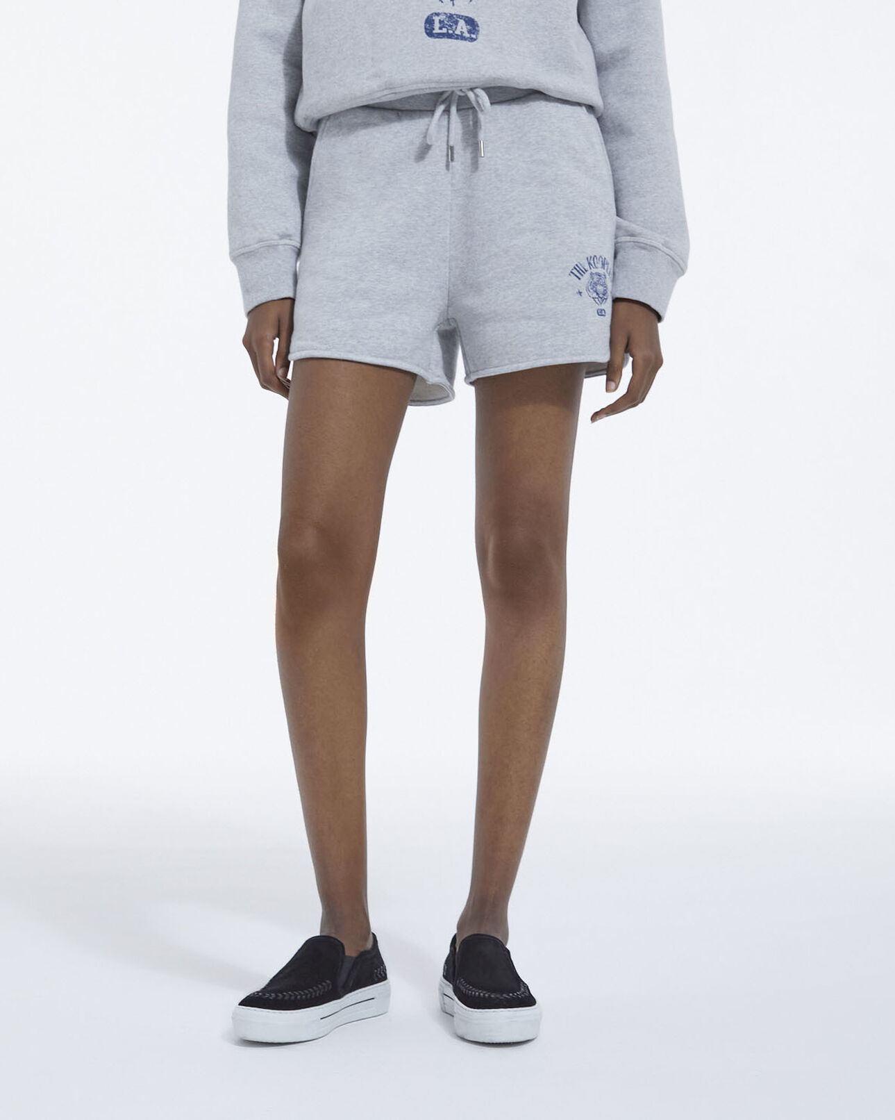 The Kooples MUJER GREY short desenfadado