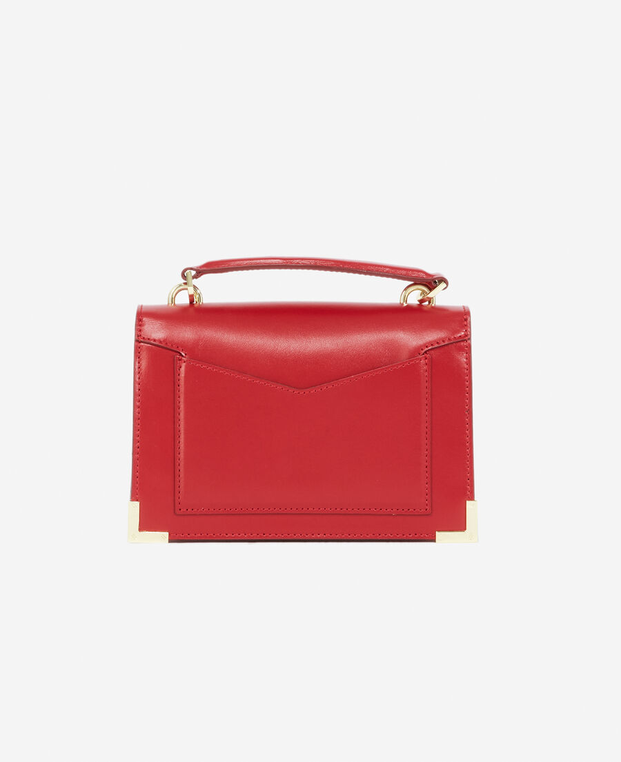 sac emily iconic small modèle rouge carmin