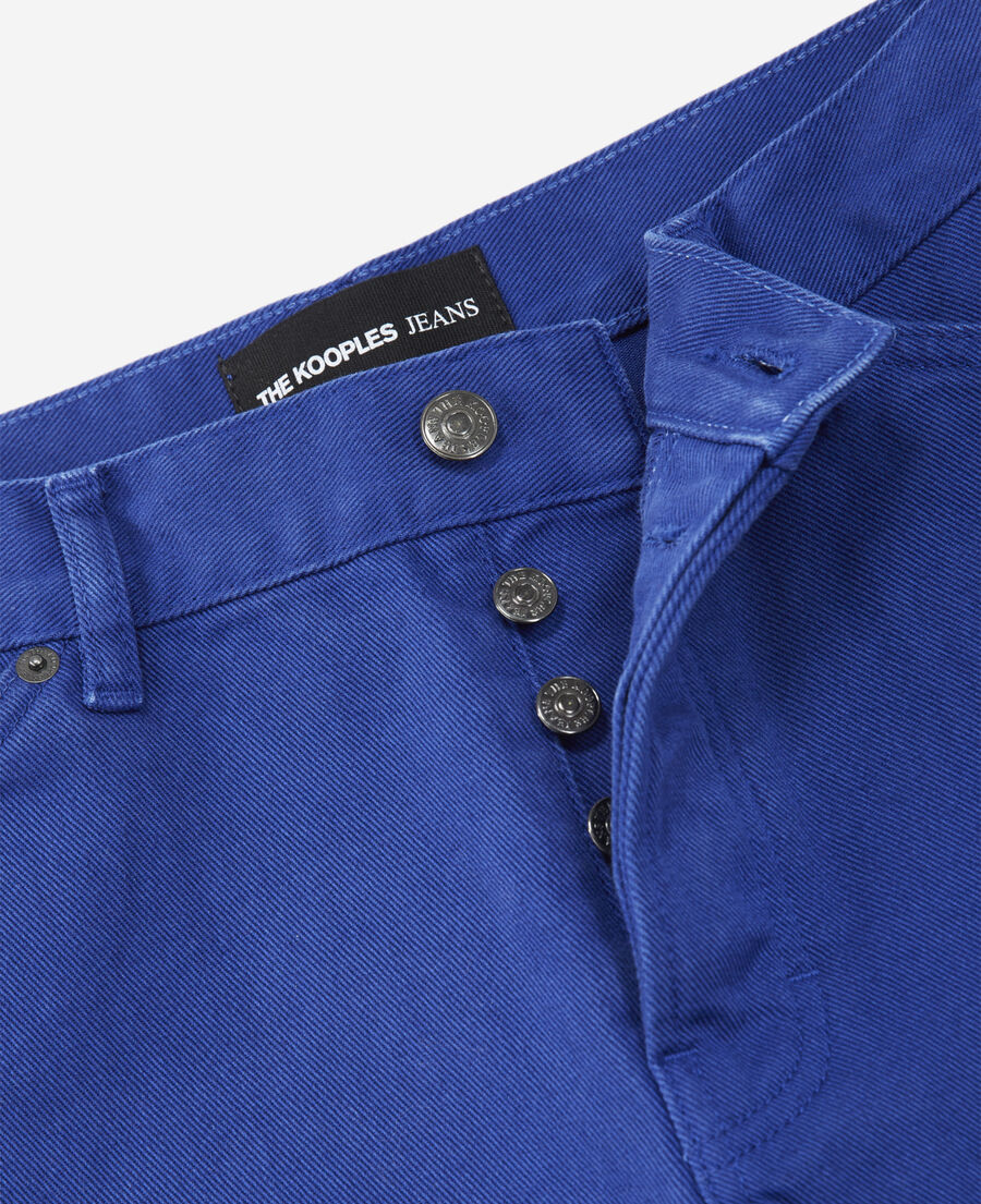 The Kooples HOMME BLUE jean bleu roi coupe droite