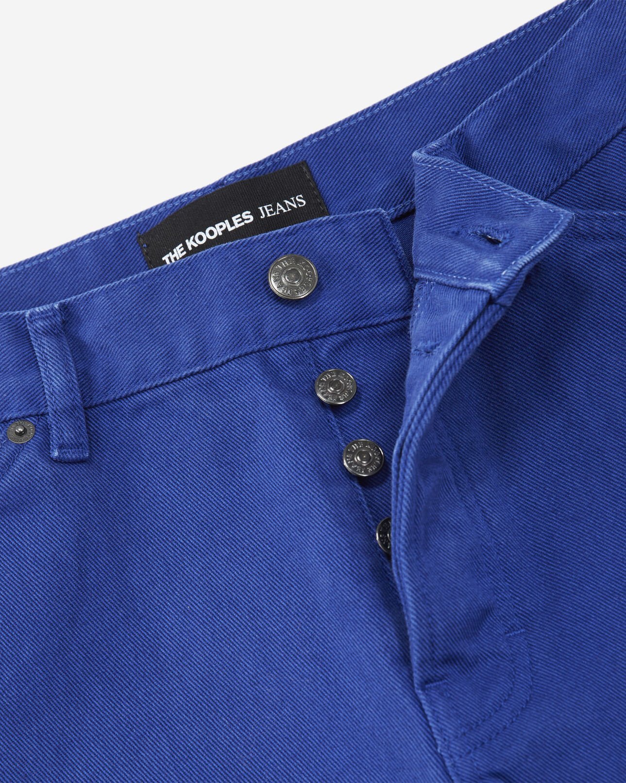 The Kooples HERREN BLUE königsblaue jeans mit geradem schnitt