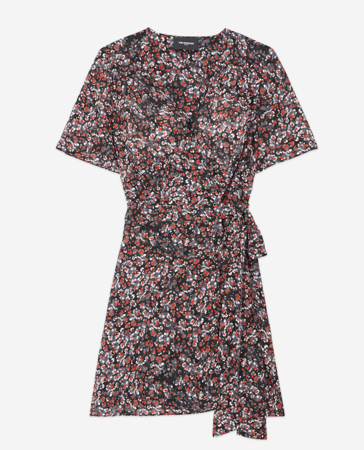The kooples red floral dress top