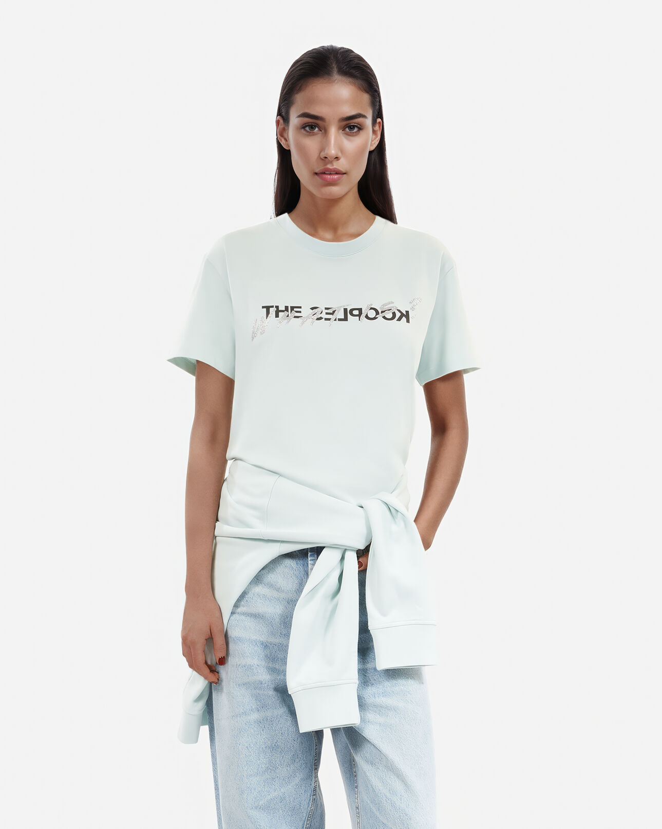 The Kooples WOMEN BABY BLUE light blue what is t-shirt