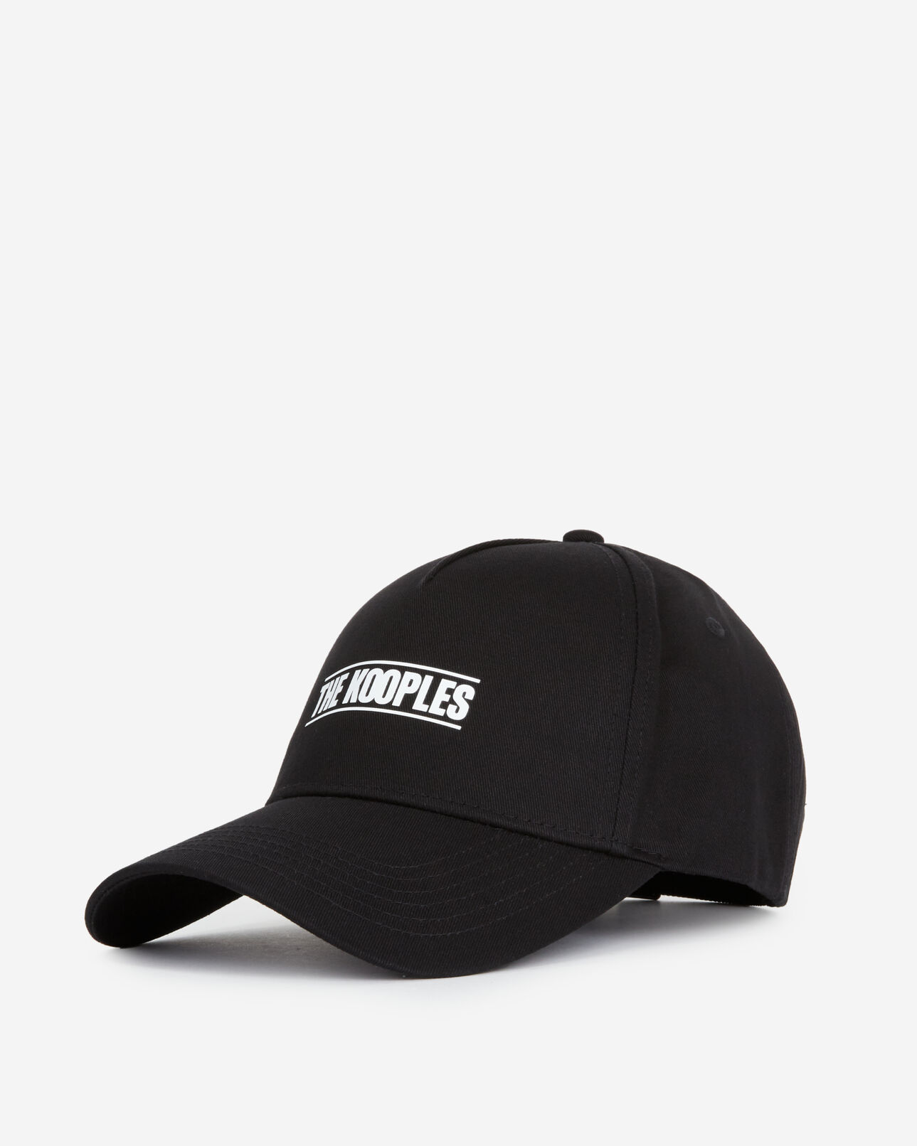 The Kooples MIXED BLACK the kooples black logo cap