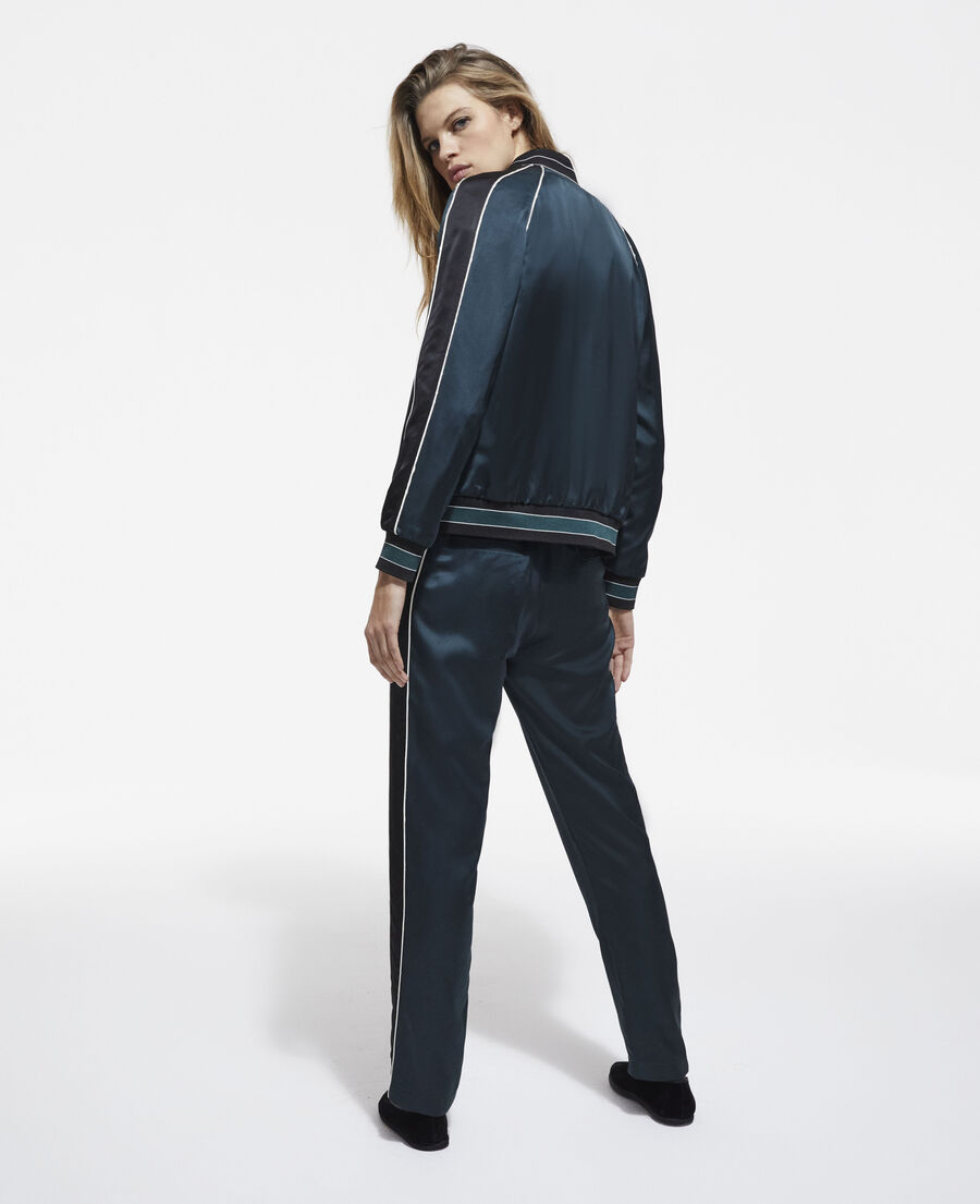 satin adidas tracksuit