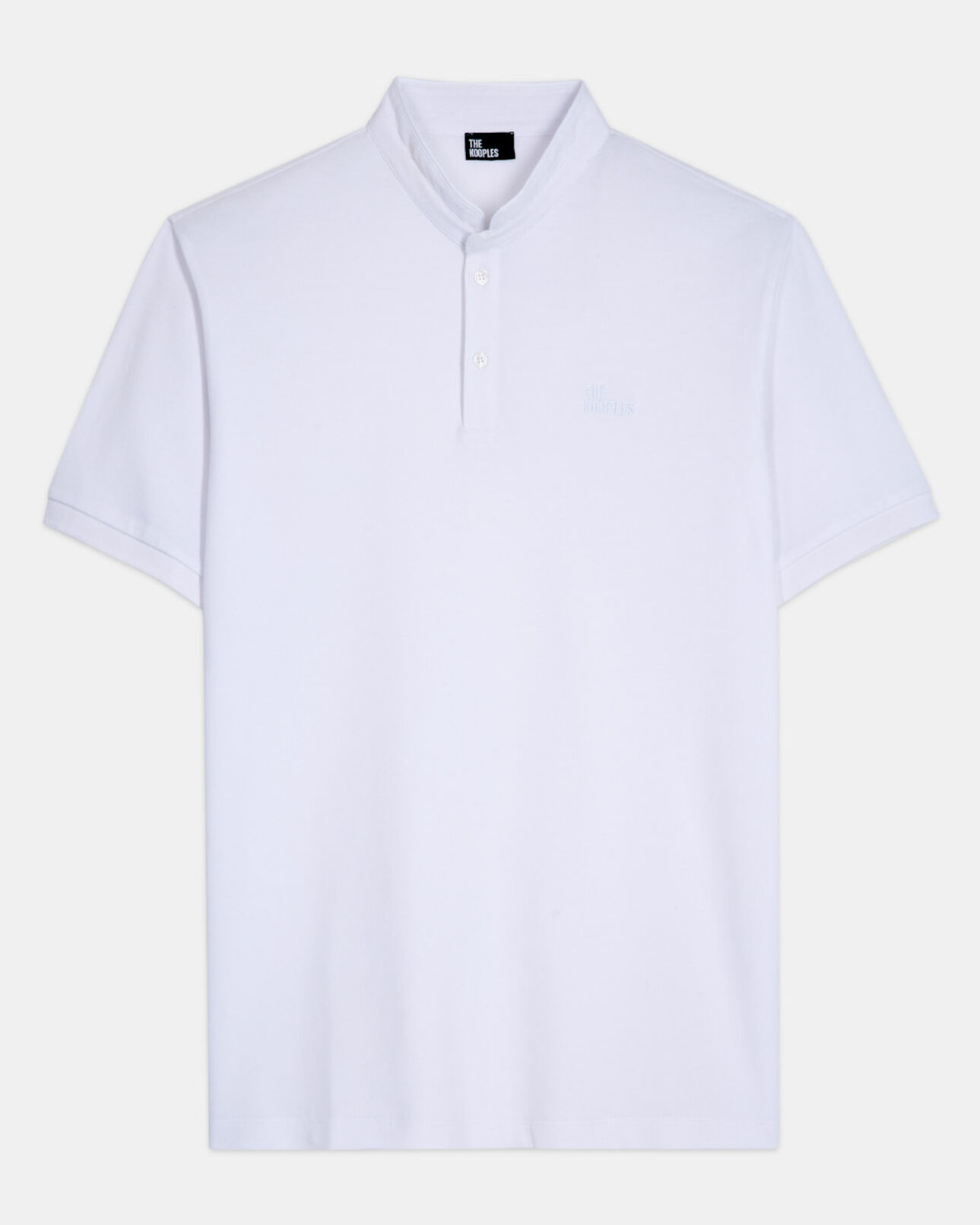 The Kooples HERREN SNOW WHITE weißes poloshirt