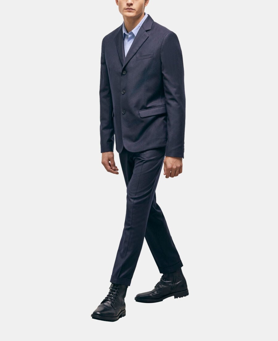 The Kooples HOMBRE NAVY chaqueta traje lana azul marino