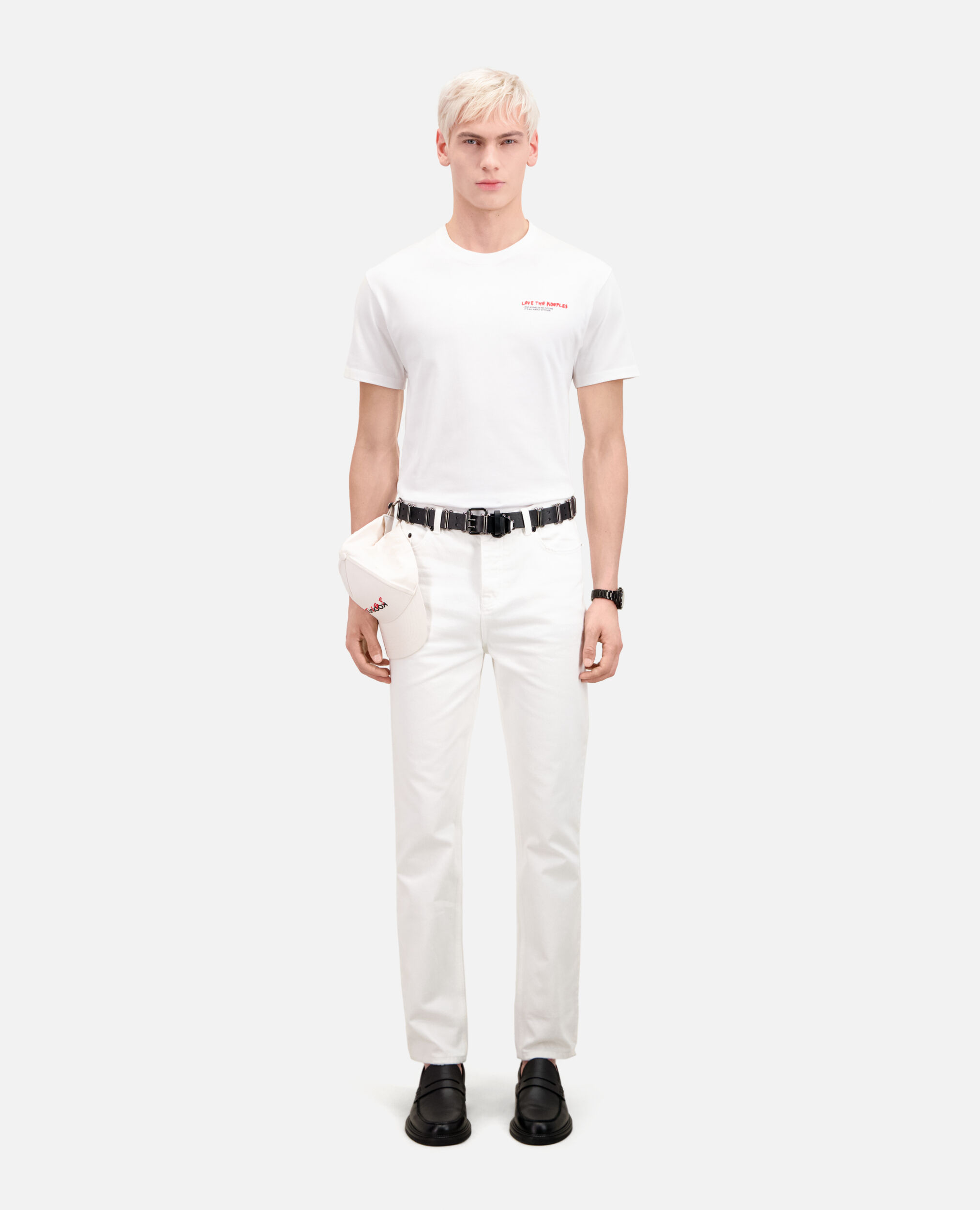 Camiseta I Love Kooples blanca para hombre, WHITE, hi-res image number null