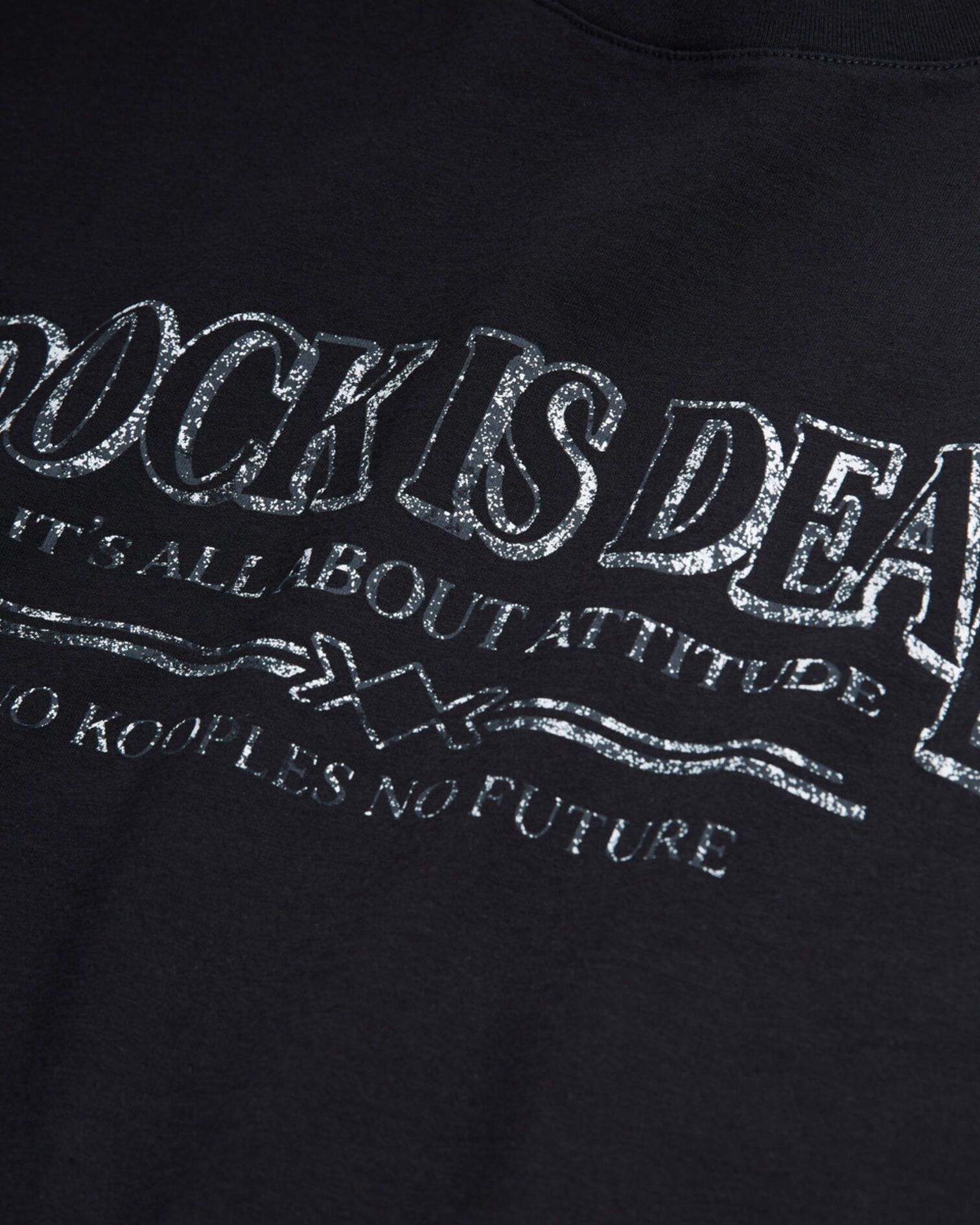 T-shirt gris, BLACK WASHED, hi-res image number null