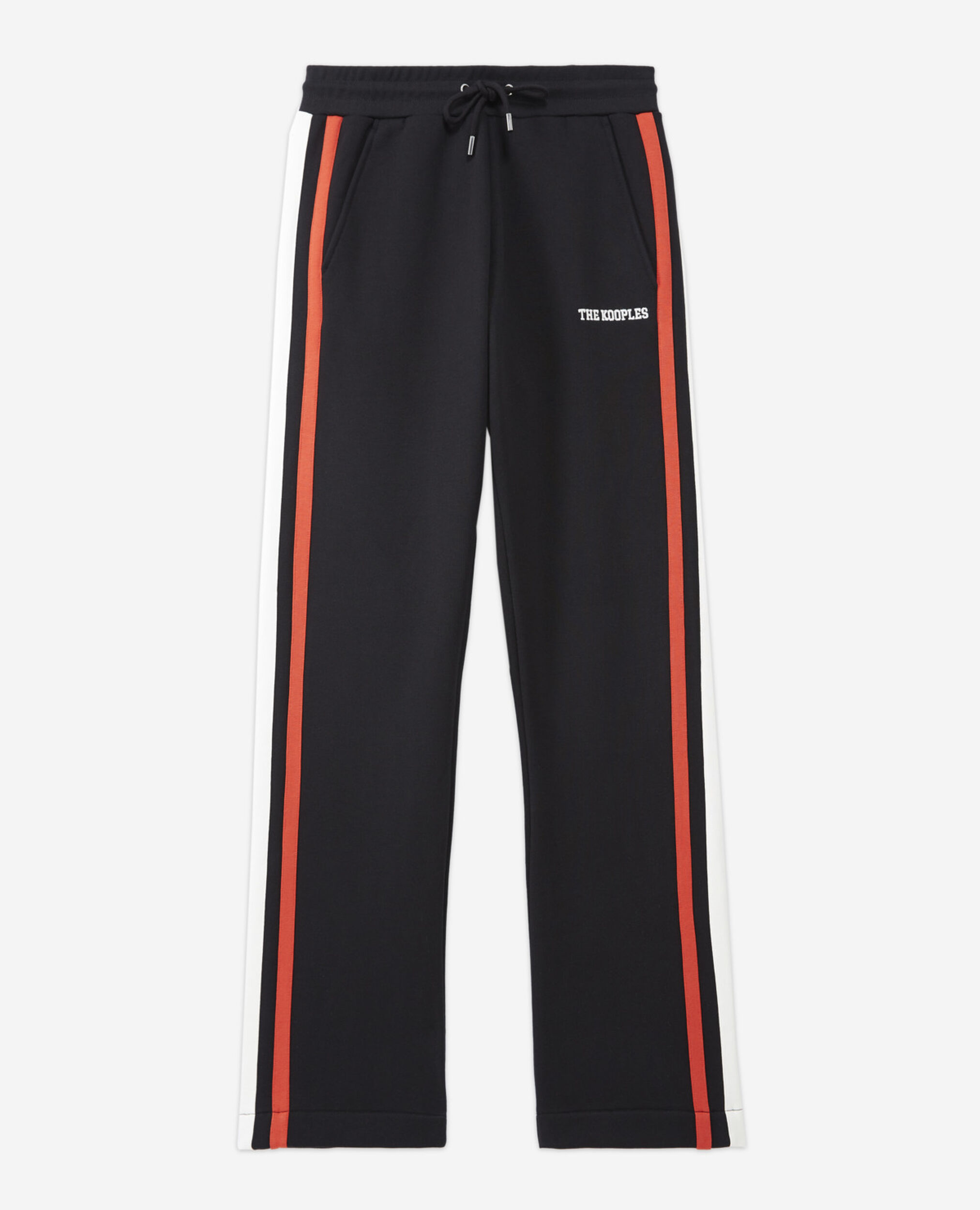 Straight-cut joggers, BLACK, hi-res image number null